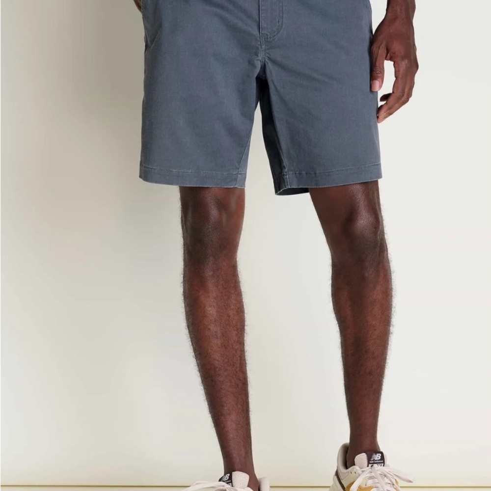 Toad & Co Mission Ridge Short size 36 10.5 inches Grey